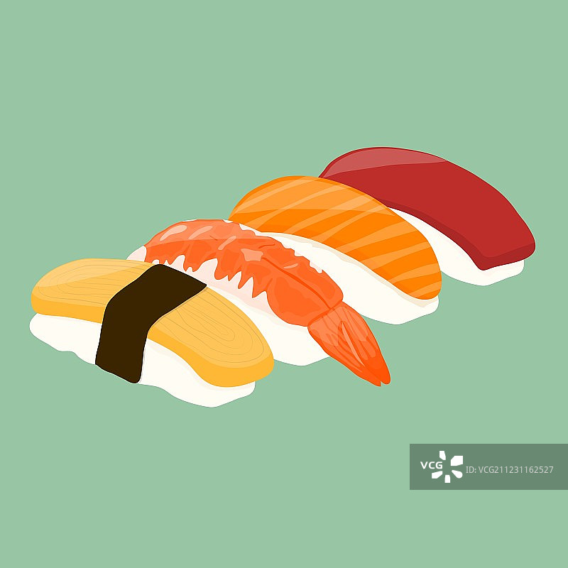 尼吉里寿司图片素材