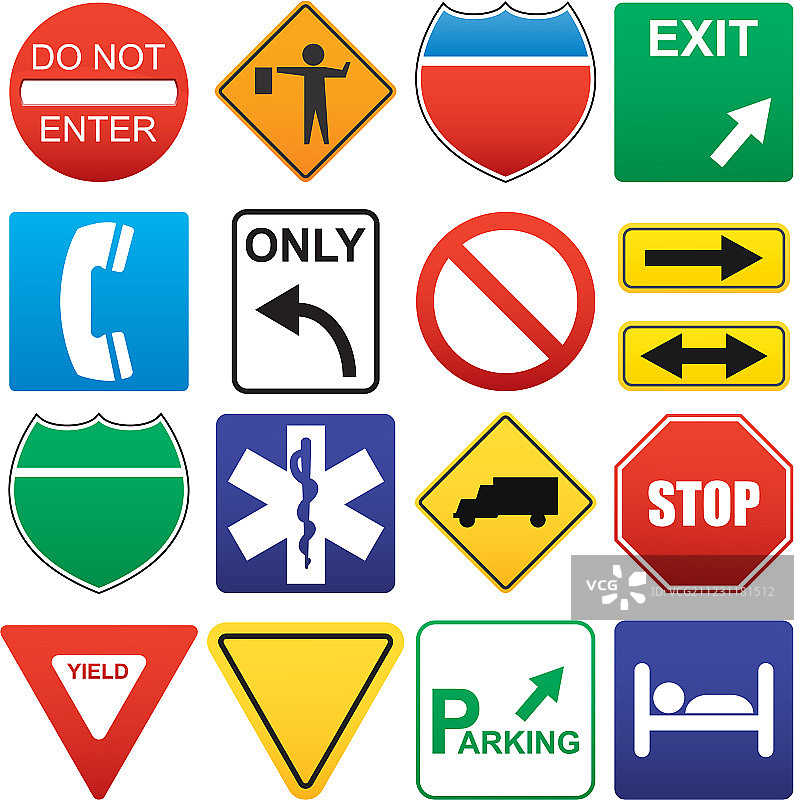 路标图片素材