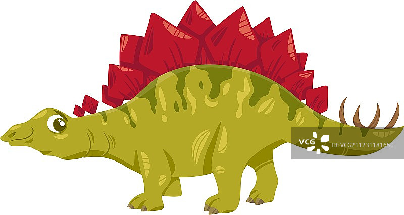 卡通剑龙图片素材