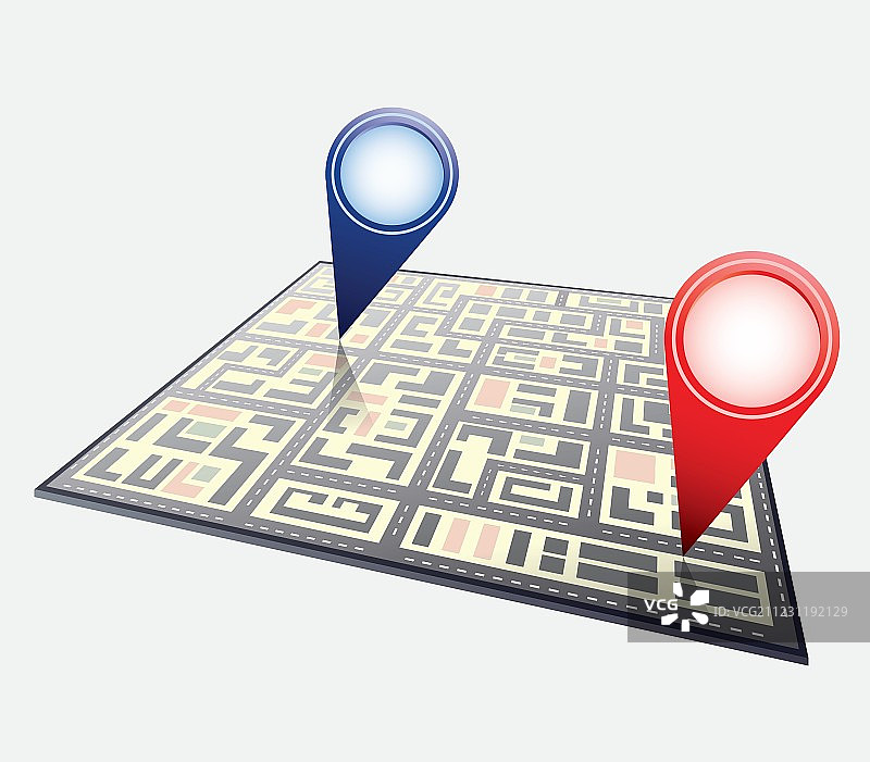 城市地图图片素材