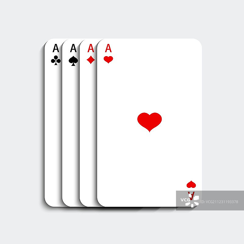 A-扑克牌套装图片素材