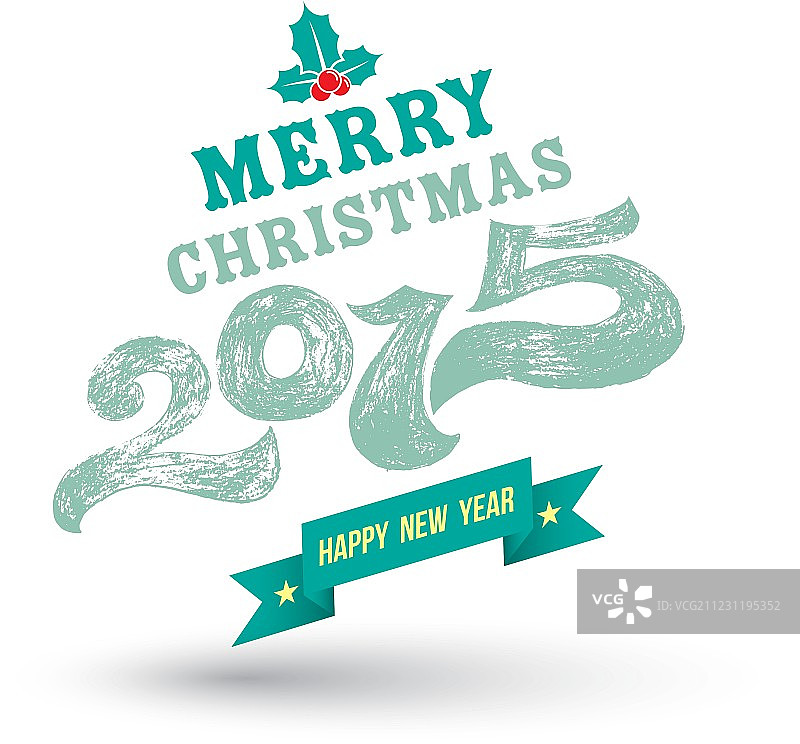 2015新年快乐贺卡图片素材