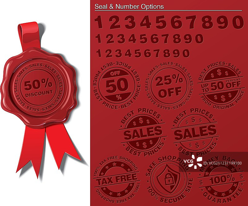 免税销售蜡封 06图片素材