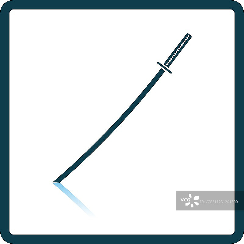 日本武士刀图标图片素材