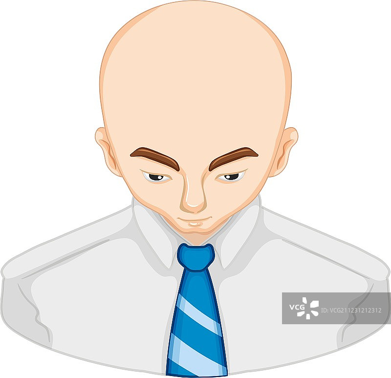 男性脱发图片素材