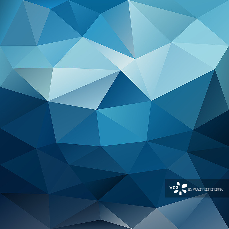 蓝色夜空三角形背景图片素材