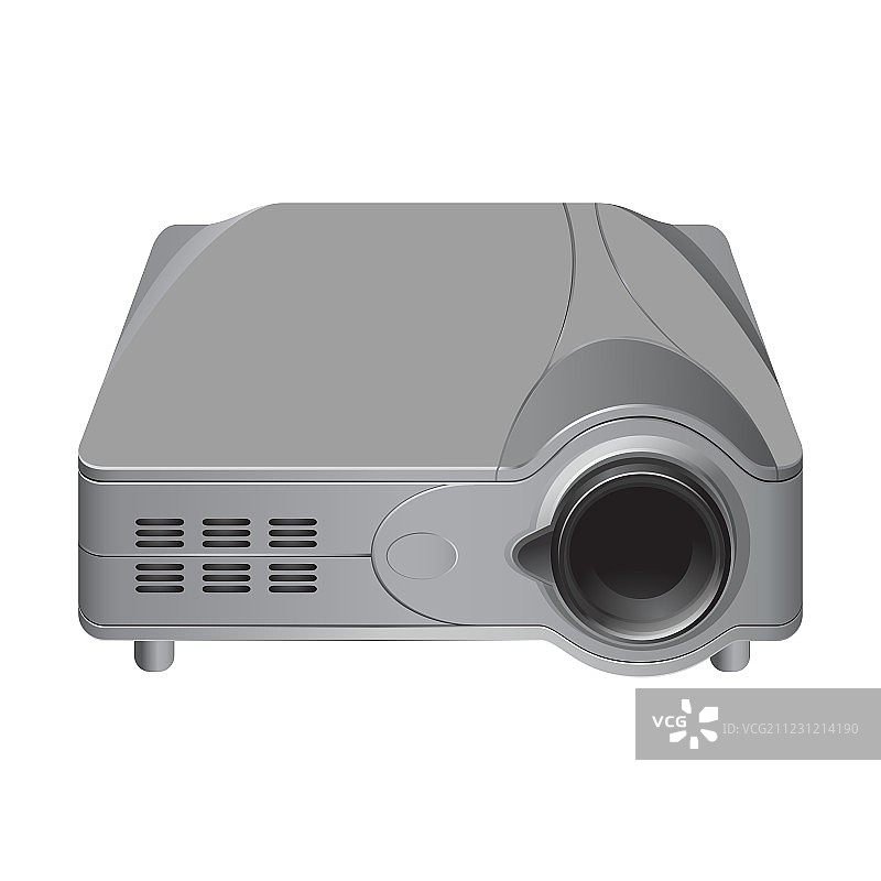 灰色投影仪图片素材