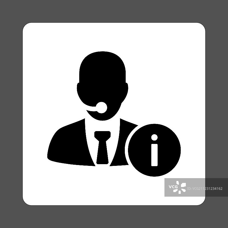 帮助台图标图片素材