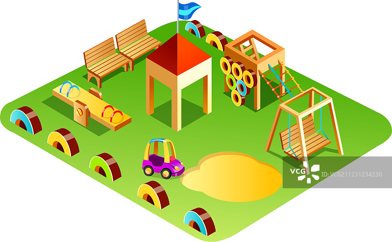 操场图标图片素材
