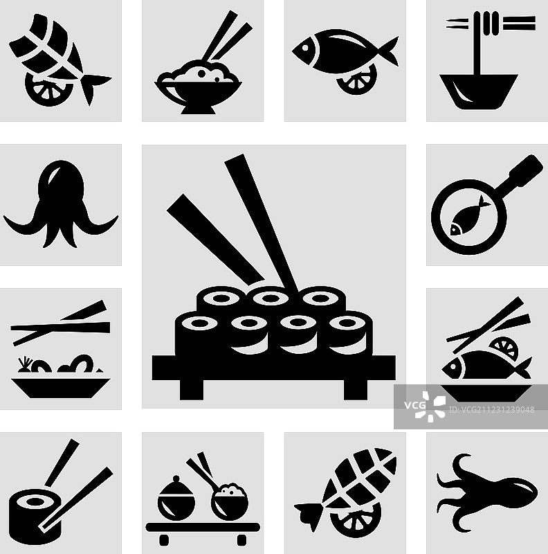 海鲜图标图片素材