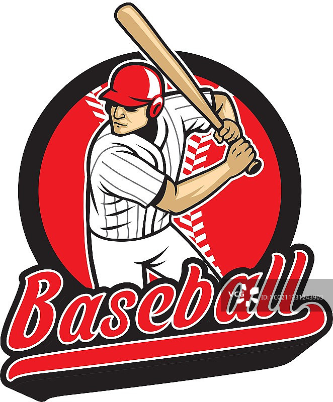 准备击球的棒球运动员图片素材