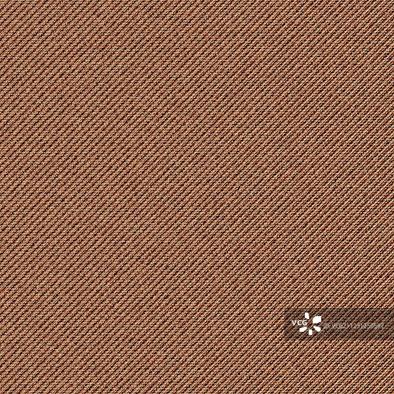 棕色牛仔布斜纹褶边无缝纹理图片素材