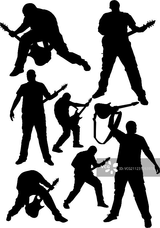 弹吉他的男人图片素材