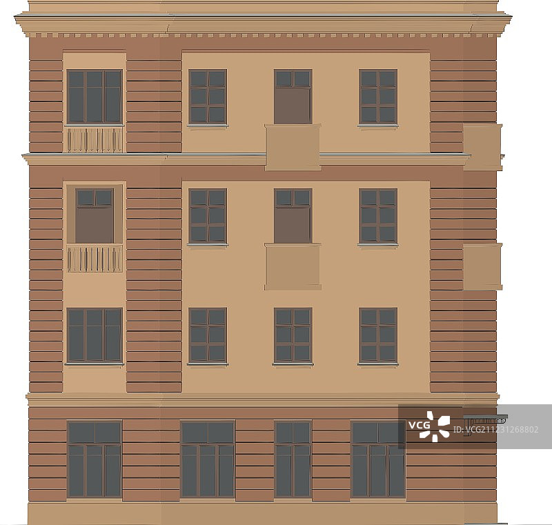 建筑外立面图片素材