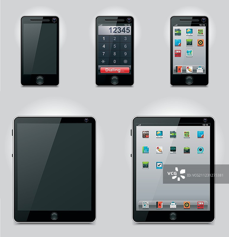 平板电脑和手机图片素材