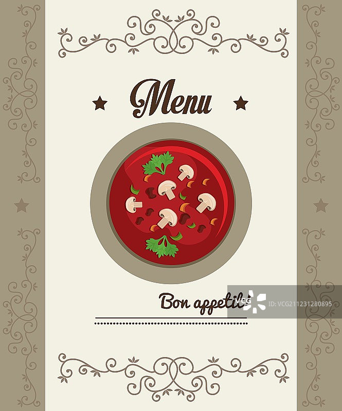 美食与餐厅菜单图片素材