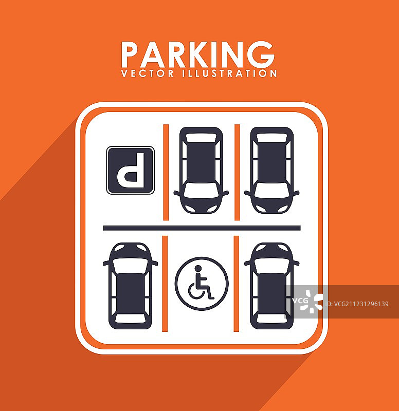 停车设计图片素材