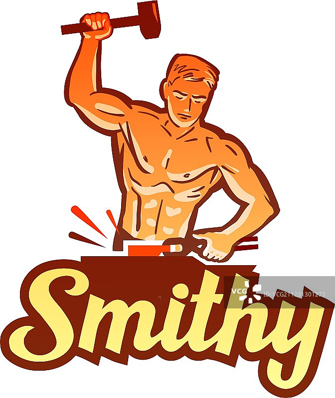 铁匠铺logo图片素材