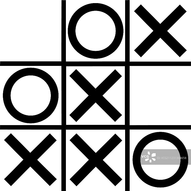 井字棋游戏图片素材