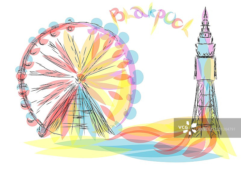 布莱克浦图片素材