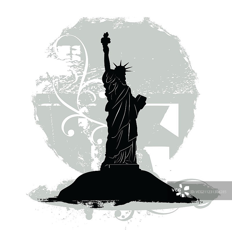 自由女神像图片素材