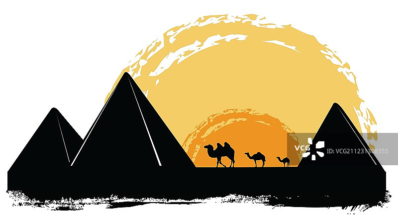 金字塔图片素材