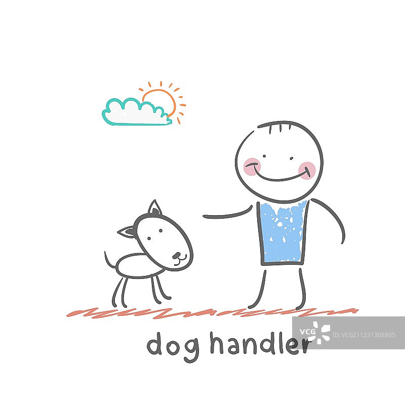 训犬员图片素材