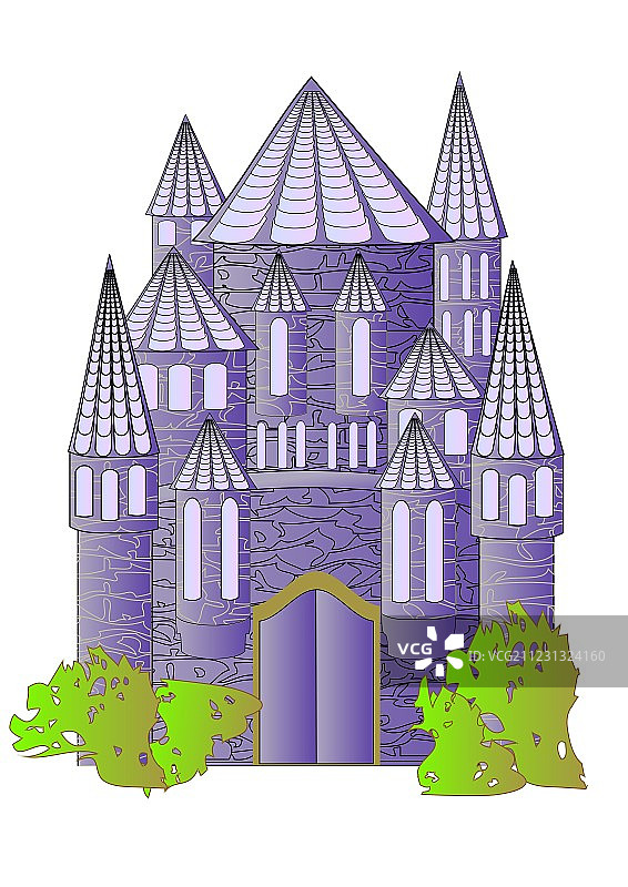 童话城堡图片素材