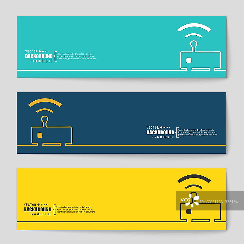 概念横幅背景图片素材