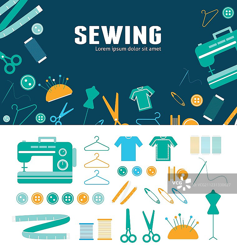 缝纫图片素材