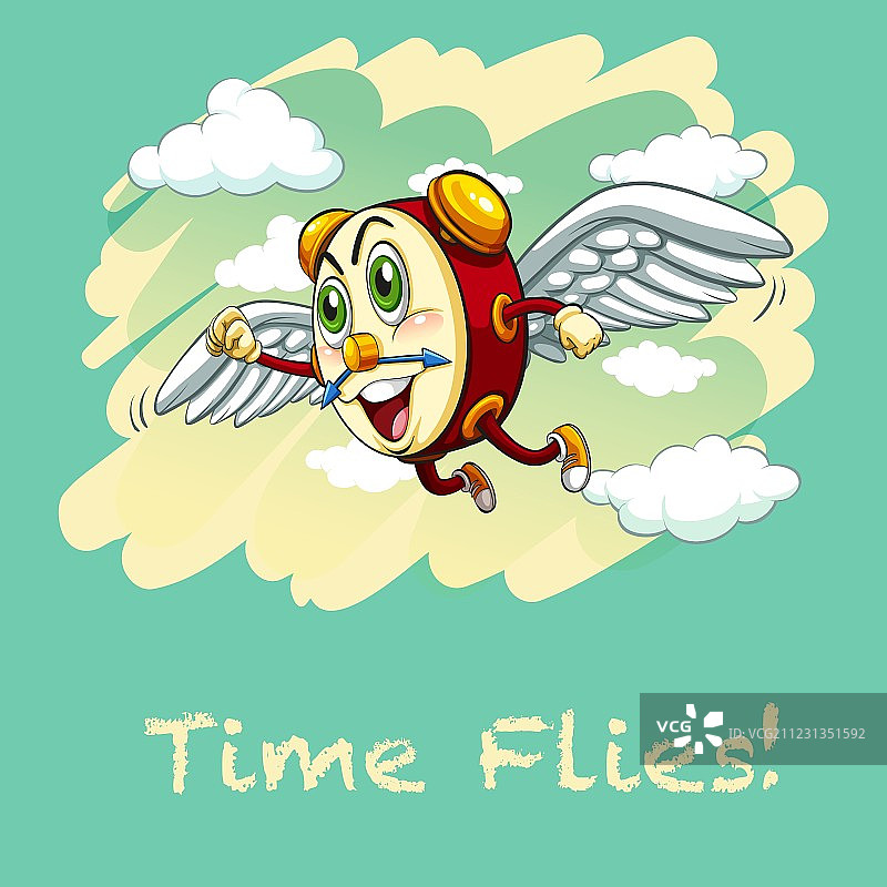 光阴似箭图片素材