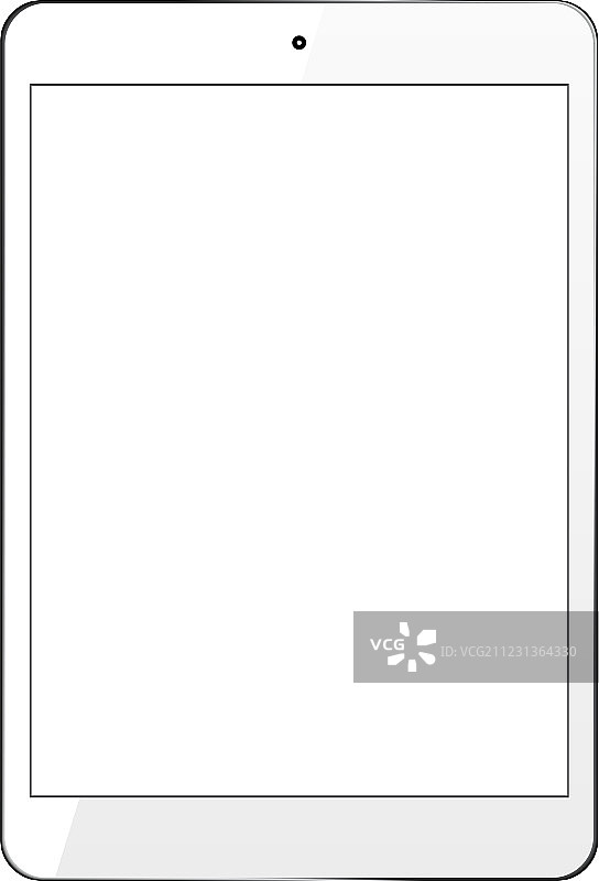 白色平板电脑图片素材