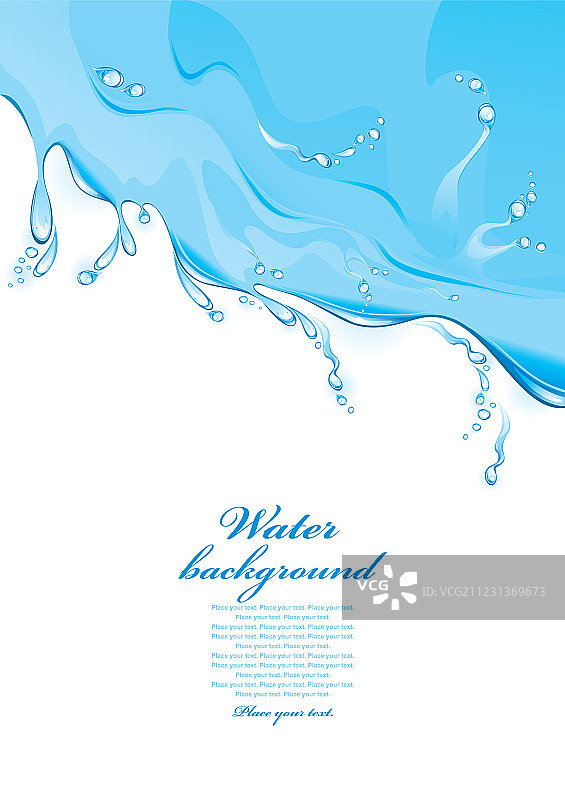 水的背景图片素材