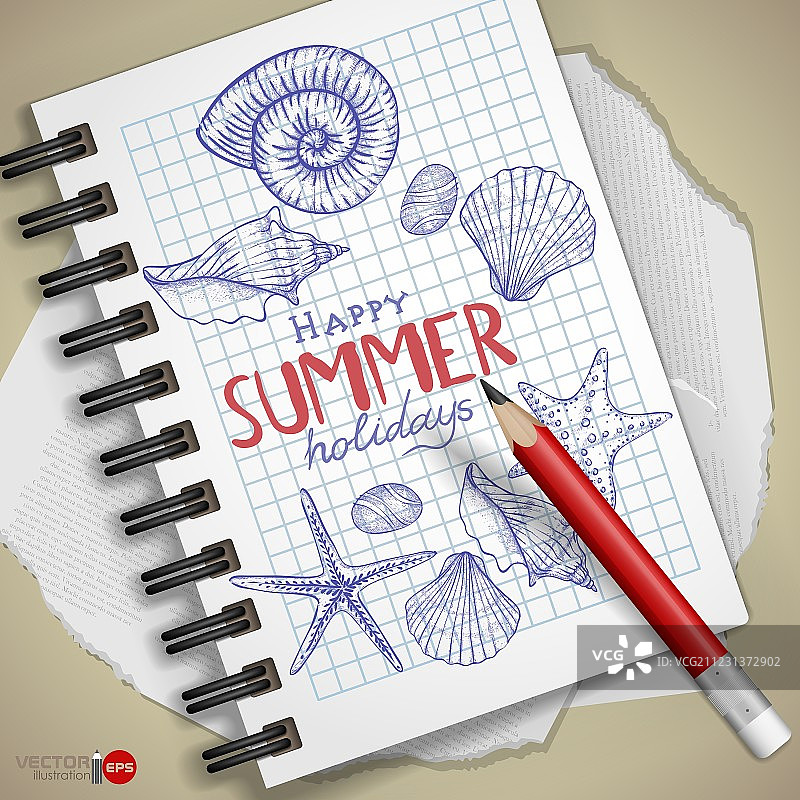 一套手绘各种元素图片素材