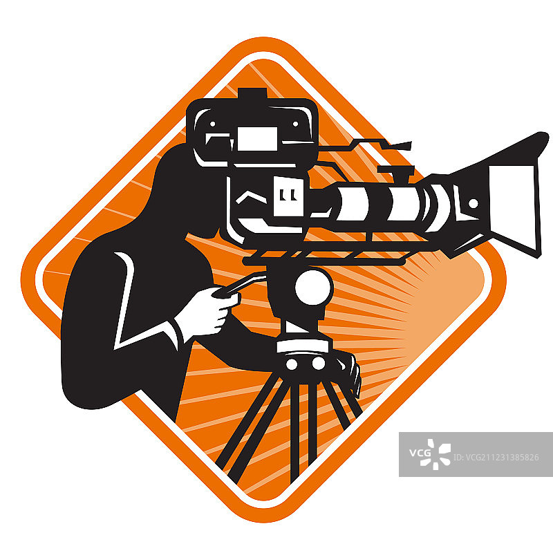 电影摄制组摄影师拍摄图片素材