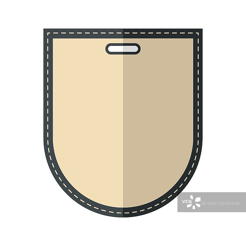 米色复古徽章图片素材