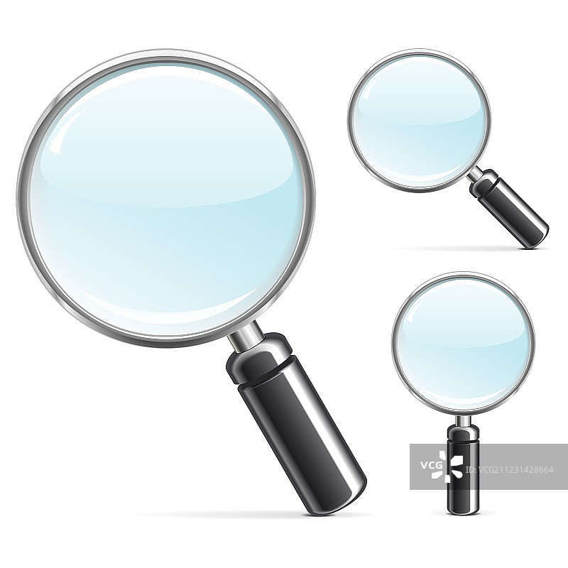 放大镜套装2图片素材