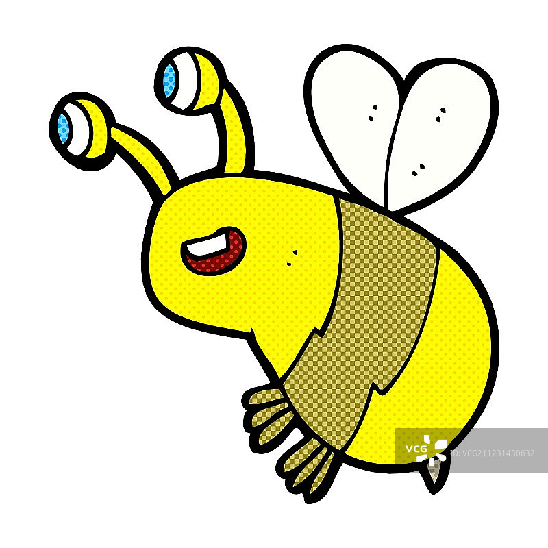 卡通快乐蜜蜂图片素材