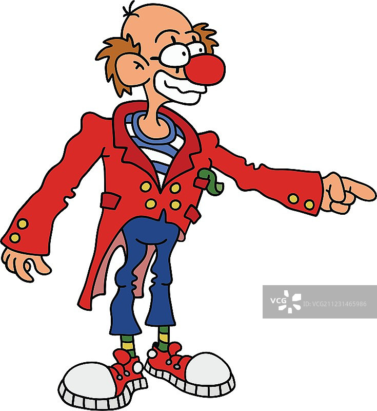 滑稽的小丑图片素材