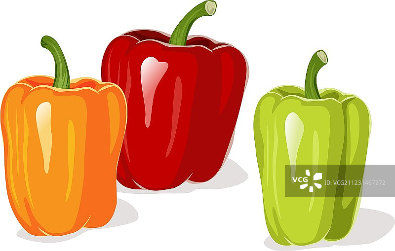 彩色甜椒图片素材