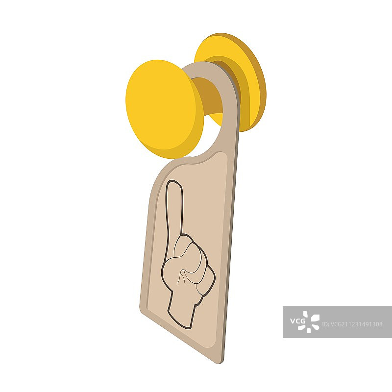 卡通门挂牌图标图片素材