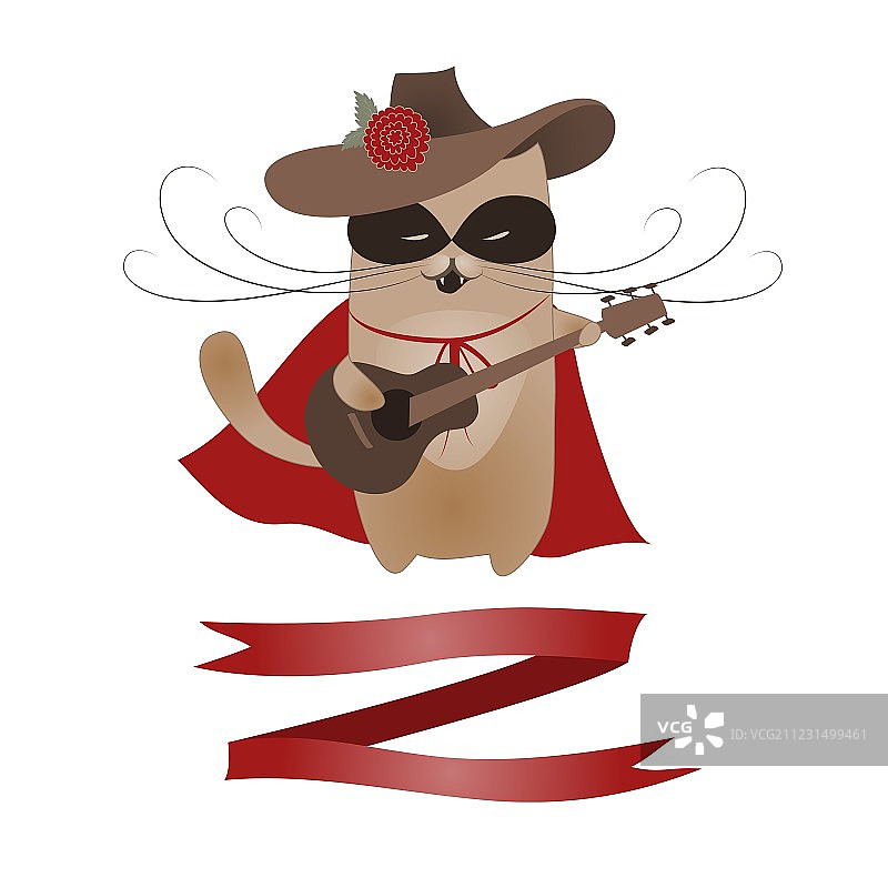 搞笑佐罗猫情人节图片素材