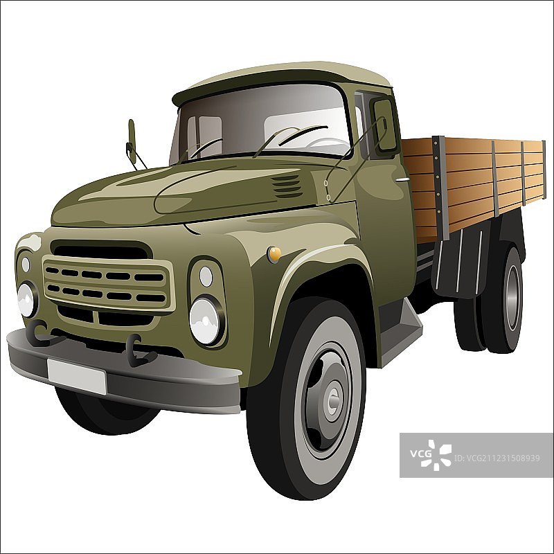 平板卡车图片素材