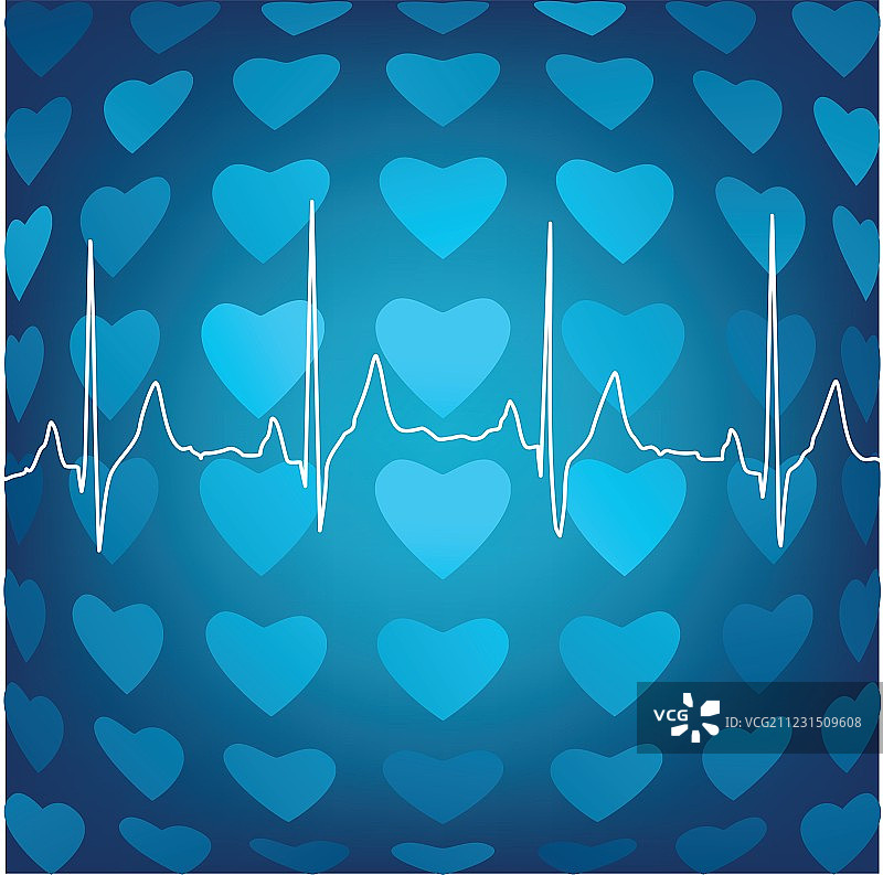 心跳背景图片素材