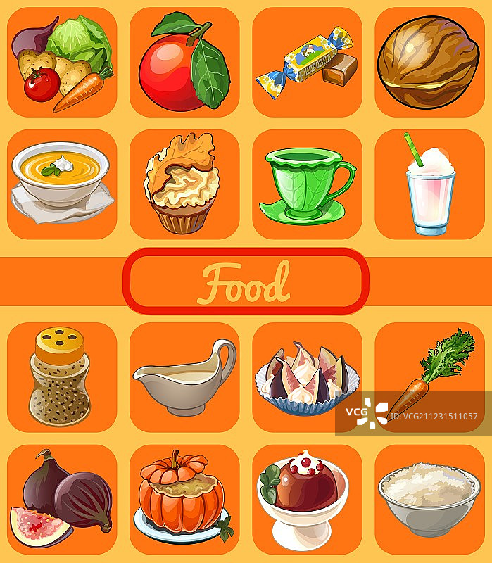 16个食品饮料合集图片素材