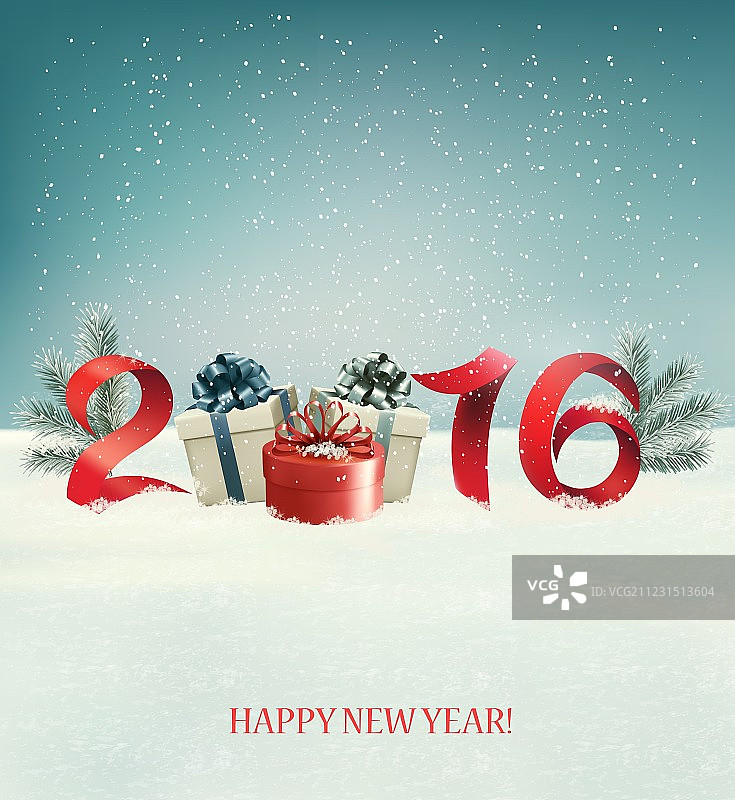 2016新年设计模板图片素材