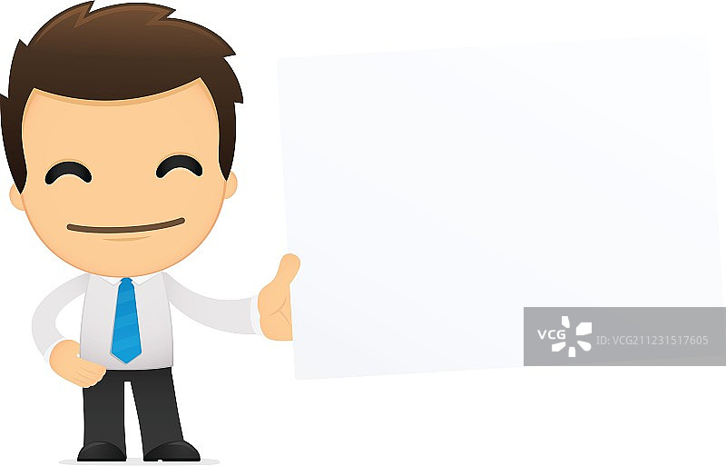 卡通办公室职员图片素材