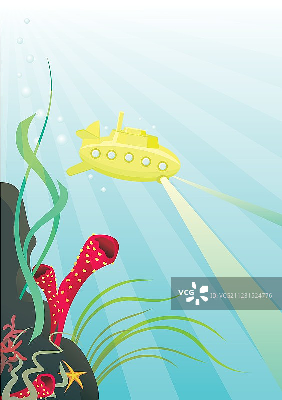 黄色潜水艇图片素材