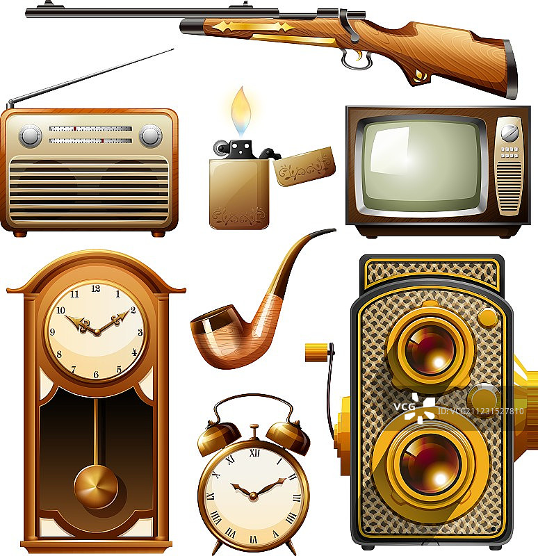 复古物品图片素材