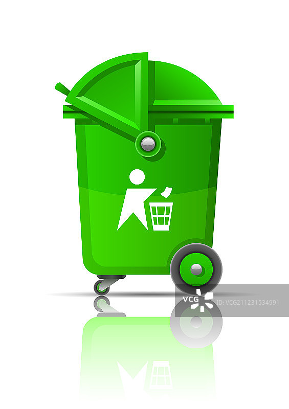 垃圾桶图片素材